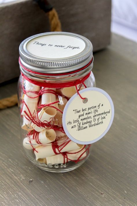 Message Filled Mason Jar Love Wish Jar | Etsy Love Jar Notes Messages, Message Jar, Wish Jar, Jar Of Notes, 365 Jar, Quote Jar, Notes Messages, Smile Gift, Happy Jar