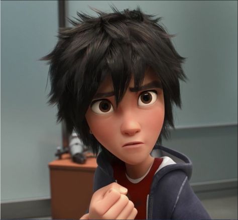 Hiro Hamada Male Disney Characters, Boy Disney Characters, Baymax Drawing, Hero 6 Movie, Big Hero 7, Tadashi Hamada, Gogo Tomago, Male Cartoon Characters, Hiro Big Hero 6