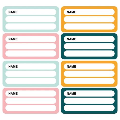 Name Template For Notebook, Name Tag For Notebook, Notebook Name Labels, Name Tag Templates Printable Labels Free, Book Name Tags, Subject Name Printable, School Subject Labels Free Printables, Notebook Labels Printable Aesthetic, Tamil Worksheet