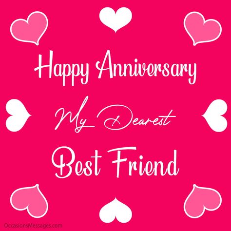 Best 60+ Wedding Anniversary Wishes for Friends 1st Wedding Anniversary Wishes For Friend, Friend Anniversary Wishes, Happy Anniversary Wishes For Friend, Belated Anniversary Wishes, 10th Wedding Anniversary Wishes, 1st Marriage Anniversary Wishes, Wedding Anniversary Wishes For Friends, Anniversary Message For Friend, Happy Anniversary Friends