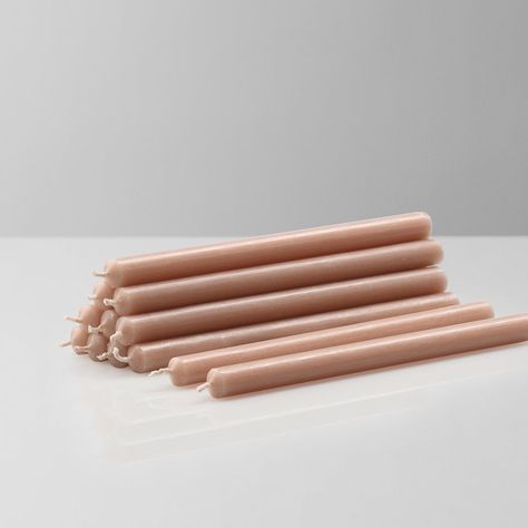 STOFF Copenhagen STOFF Nagel taper candles, 12 pcs, beige Beige Candles, Duty Free Shop, Air Conditioners, Paraffin Wax, Goods And Service Tax, Taper Candles, Goods And Services, Package Design, Free Shopping