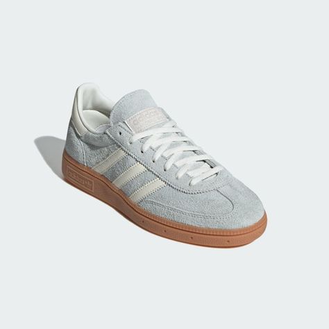 adidas Handball Spezial Shoes - Grey | adidas Australia Jeans With Sneakers, Spezial Shoes, Adidas Handball Spezial, Adidas Handball, Shoe Wishlist, Adidas Shoes Women, Shoe Inspo, Swag Shoes, Style Jeans