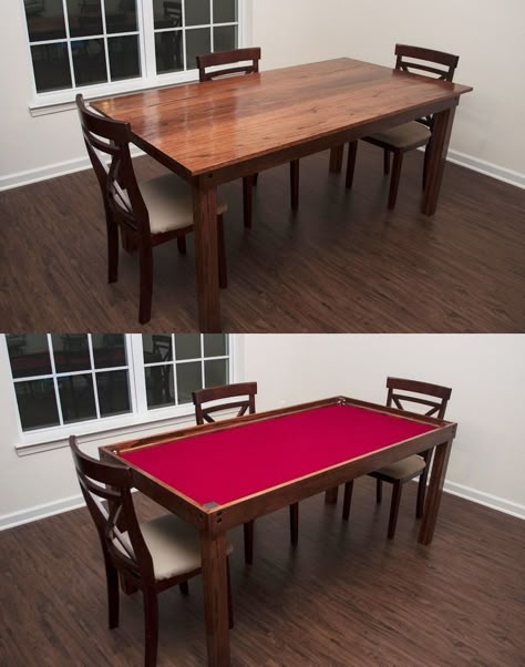 Game Table Ideas, Gaming Table Diy, Board Game Room, New Dining Table, Convertible Coffee Table, Gaming Tables, Coffee Tables Ideas, Puzzle Table, Board Game Table