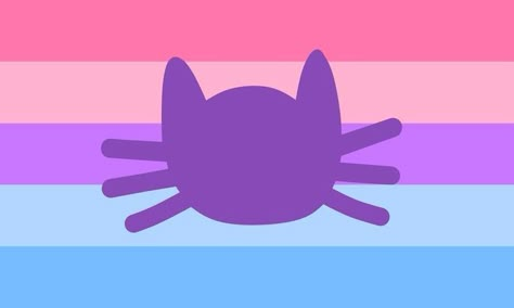 Catgender is a xenogender in which someone feels an extremely strong connection to cats or other felines, either strongly identifying with them or simply wanting to incorporate them into their gender Gender Pronouns, Gender Flags, Gotta Catch Them All, Lgbtq Flags, Lgbt Flag, Gender Identity, Cat Face, Pride Flags, Om Nom