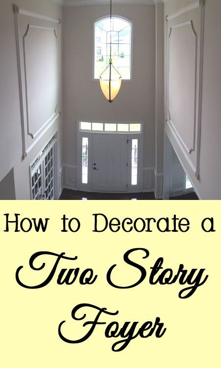 If your foyer or entryway has a very tall ceiling, decorating it may seem daunting.   Here are a few tips and tricks for decorating your two story foyer. Tall Foyer Lighting, Two Story Foyer Decor, 2 Story Foyer Lighting, Two Story Foyer Lighting, Foyer Entryway Ideas, Foyer Decor Entryway, Two Story Entryway, Tall Foyer, Lighting Entryway