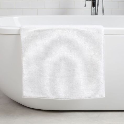 Organic Looped Bath Mat | West Elm West Elm Kids, Email Branding, Bath Linens, Bath Tub, Bath Towel Sets, Design Help, Bathroom Flooring, West Elm, Bath Rugs