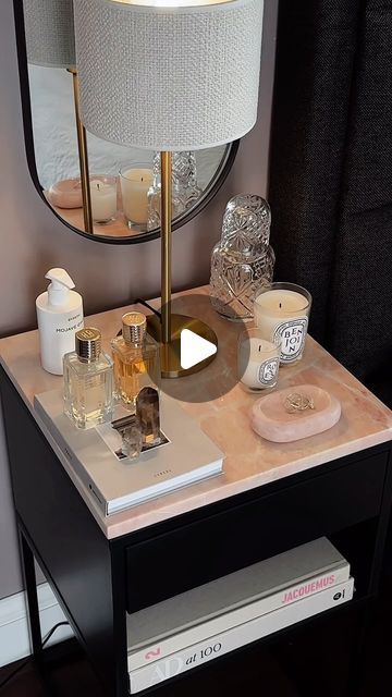 Jinna Ryngen on Instagram: "Comment ‘link’ to get clickable link to the marble board — use code JINNA for 10% off

The marble boards from @stonedamsterdam fit perfectly on the IKEA VIKHAMMER nightstand (the small one) to create a more sophisticated and unique look, they come in 5 different colors

Follow @jinna.ryngen for more" Ikea Vikhammer Nightstand, Vikhammer Nightstand, Ikea Vikhammer, Marble Board, Diy Things, The Marble, Different Colors, House Interior, Marble