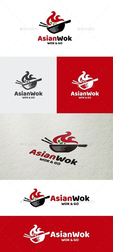 Wok Logo Restaurant Branding logodesignmockup #logotipe #logoph Chinese Food Logo, Chinese Style Logo, Thailand Logo, Pan Logo, Cooking Blogs, Peace Logo, Wok Pan, Inspiration Logo Design, Logo Design Inspiration Creative