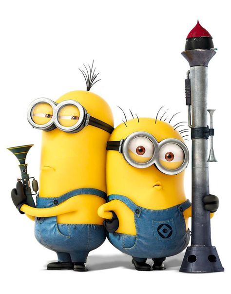 Despicable Me - Dave (Chris Renaud) is an intelligent minion who is kind, caring, and funny. "Bazooka Dave" loves rockets and missiles. He hates waiting Minion Rock, 3 Minions, Despicable Minions, One In A Minion, Minion Mayhem, Minion Love, Minions Minions, Minions 2, Minion Banana