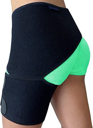 Hip Brace - Groin Compression Wrap for Thigh Hamstring Hip Arthritis Bursitis - Sciatica Pain Relief Brace - Hip Flexor Brace - Hip Stabilizer Brace for Women Men - Hip Support Brace Spica for Pull Injury - Sciatic Nerve Brace Si Brace Si Joint Belt: Amazon.ca: Sports & Outdoors Groin Injury, Back Pain Exercise, Hip Brace, Sciatica Pain Relief, Tight Hip Flexors, Chair Recliner, Nerve Pain Relief, Sciatica Pain, Shower Chair