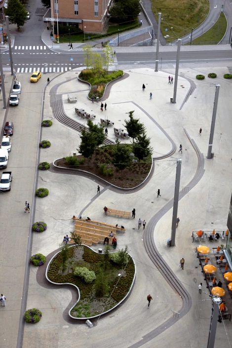 Landscape Architecture Park, Urbanism Architecture, Landscape And Urbanism Architecture, Plaza Design, City Square, Landscape Architecture Drawing, Pocket Park, Urban Landscape Design, Public Space Design