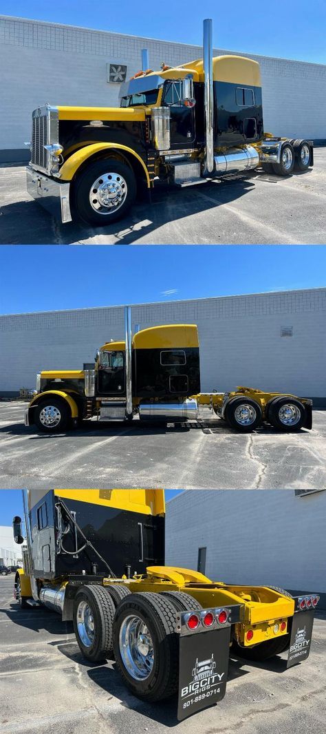 1997 Peterbilt 379 Sleeper 3406E CAT POWER truck [newly painted frame] Mack Trucks For Sale, Peterbilt Dump Trucks, Semi Trucks For Sale, Eaton Fuller, Pickup Trucks For Sale, Old School Trucks, Dump Trucks For Sale, Custom Pickup Trucks, American Trucks