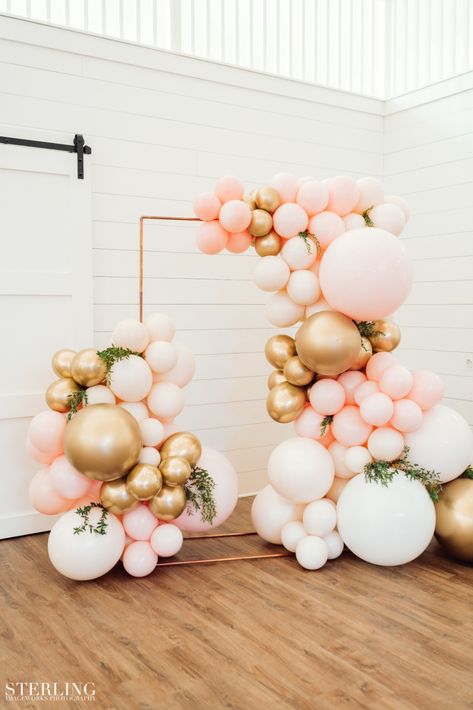 Balloon Arch With Arch Backdrop, Balloon Arch With Sign, Bridal Shower Balloon Garland Backdrop, Decorations Balloons, Photo Booth Balloon Backdrop, Balloon Floral Backdrop, Rectangle Balloon Arch, Rectangular Balloon Arch, Balloon Arbor