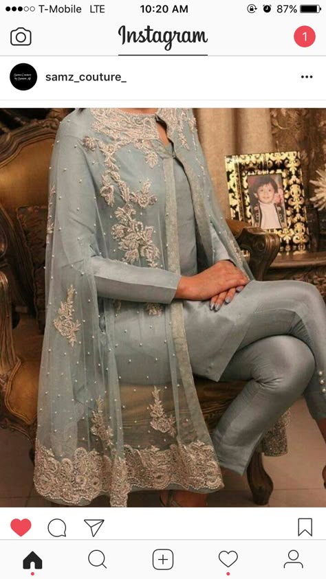 Punjabi Clothes, Net Dress Design, Baju Kahwin, Pakistani Party Wear Dresses, Pakistani Formal Dresses, Pakistani Party Wear, Pakistani Wedding Outfits, Net Dress, Pakistani Dresses Casual