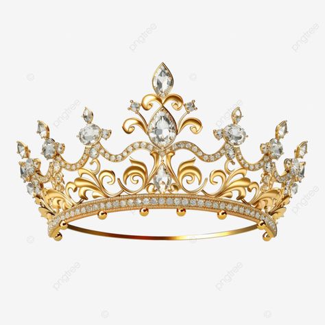 gold tiara crown cartoon Crown Cartoon, Crown Wallpaper, Cartoon Crown, Crown Png, Crown Drawing, Owl Clip Art, Crown Aesthetic, Crown Gold, Gold Tiara