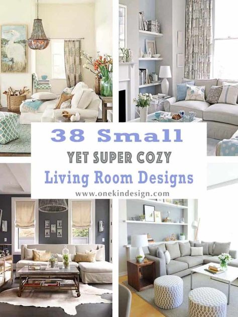 38 Small Yet Super Cozy Living Room Designs Livingroom Ikea, Ikea Farmhouse, Cozy Living Room Design, Small Lounge, Small Living Room Layout, Condo Living Room, Small Family Room, Small Living Room Design, Bed Design Modern