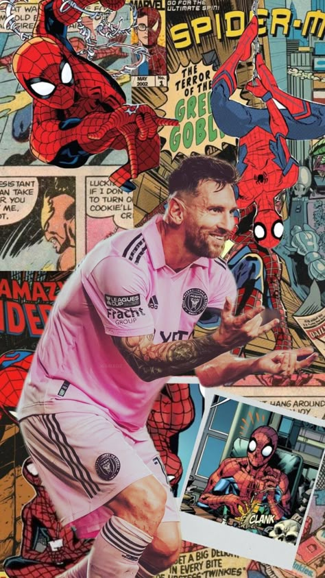 Epicooooo Messi the Best player all The time Soccer Collage, Wallpaper Soccer, Lionel Messi Posters, Messi Pictures, Spiderman Comic Art, Messi Poster, Messi Videos, Lionel Messi Barcelona, Cr7 Messi