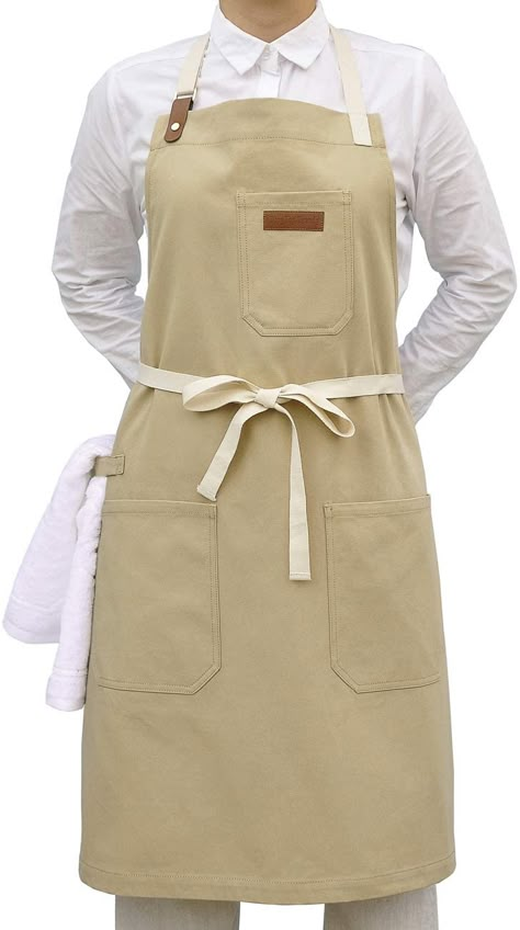 Cook Clothes, Cafe Uniform, Cafe Apron, Branded Aprons, Cooking Grill, Fashion Apron, Chef Clothes, Aprons For Men, Bib Apron