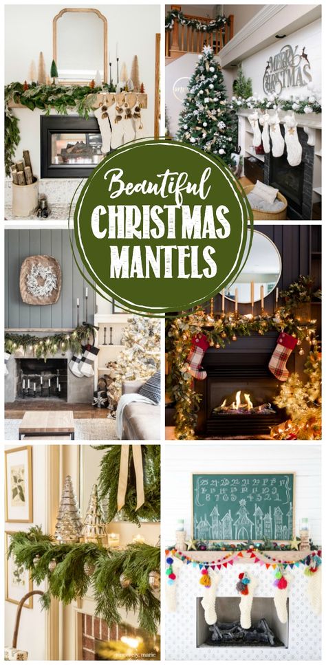 Christmas Candle Mantel, Christamas Table Garland, Farmhouse Christmas Mantels Grandin Road, Christmas Mantel Decorating Ideas 2022, Christmas Mantles Ideas Fireplaces, Christmas Mantle Decor Fireplaces, Rustic Christmas Mantle, Simple Declrations Christmas Mantel Eith Tv, Mantle Christmas Decor Ideas