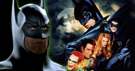 The Moment Michael Keaton Knew Batman Forever Was Going to Suck -- Oscar nominee Michael Keaton explains why he bailed on the third Batman movie, which brought in new director Joel Schumacher. -- http://movieweb.com/batman-forever-why-michael-keaton-dropped-out/ New Beverly Cinema, Batman And Robin 1997, Batman Returns 1992, Batman Movies, Keaton Batman, Batman Ninja, Batman Drawing, Batman Forever, Batman Returns