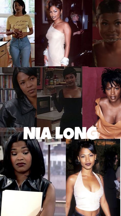 1990s Fashion Black Women, Black Women In The 90s, Nia Long 90s, Nia Long, Outfit 90s, 1990s Fashion, African Clothing, Black Fashion, Black Women