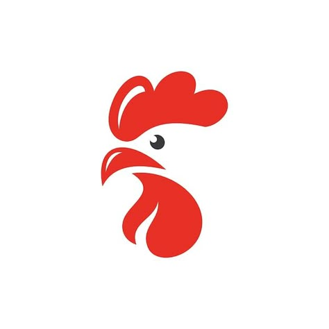 Chicken Logo Illustration, Animal Cute Aesthetic, Chicken Logo Ideas, Cute Chicken Aesthetic, Chicken Logo Design, Chicken Restaurant Logos, Chicken Pics, Wing Aesthetic, Aesthetic Chicken