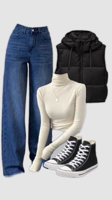 Casual College Outfits, College Outfit, Winter Fashion Outfits Casual, Trendy Outfits For Teens, Everyday Fashion Outfits, Casual Day Outfits, Quick Outfits, Easy Trendy Outfits, Simple Trendy Outfits