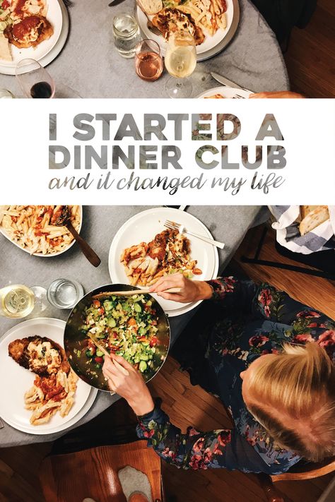 Three years ago, I read a book, got inspired, and started a dinner club. End of story. Kinda. It wasn’t a book about dinner clubs necessarily, but the author wrote… Scrub Corpo, Dinner Club, Dinner Party Themes, Dinner Party Menu, Cooking Club, Dinner Party Recipes, Dinner Themes, Food App, Food Waste