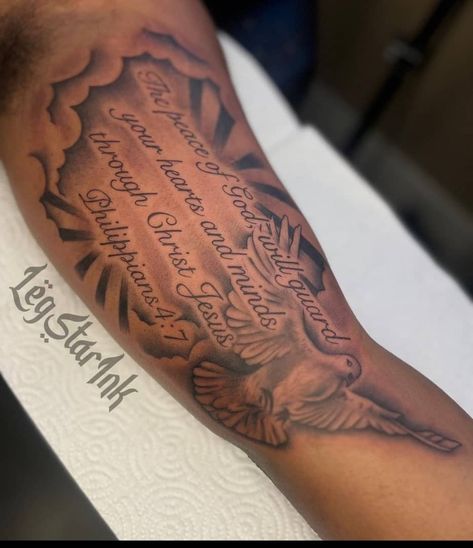 Quote Forearm Tattoo For Men, Inner Bicep Tattoo Men Simple, Men Bicep Tattoo, Inner Arm Tattoo For Men, Inner Bicep Tattoo Men, Inner Upper Arm Tattoos, Forearm Word Tattoo, Ambition Tattoo, Tattoo Chart