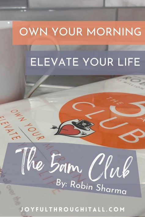 5 AM Club Book Summary 5am Club Routine, 5am Club Book, The 5am Club, 5 Am Club, Miracle Morning Routine, Morning Routines List, Routine Work, Productivity Books, 10 Year Plan