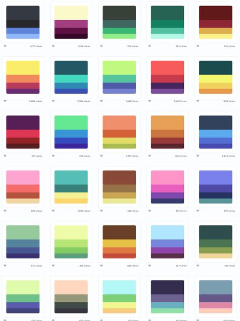 3 Way Color Combos, Four Colour Combination, Colour Combinations Illustration, What Colors Look Good Together, Combination Colors Design, Cute Colors That Go Together, 4 Colors That Go Well Together, What Colors Go Good Together, Colours That Work Well Together