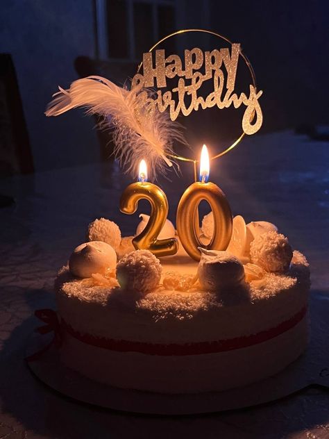 Aesthetic Birthday Cake Happy birthday 20th It’s My 20th Birthday, 20th Cake Birthday, Happy Birthday To Me 20 Years, 20 Aesthetic Birthday, 20th Birthday Cake Ideas For Her, 20 Birthday Cake Aesthetic, 20birthday Ideas, Happy Birthday 20th Birthday, 20 Th Birthday Cake Ideas