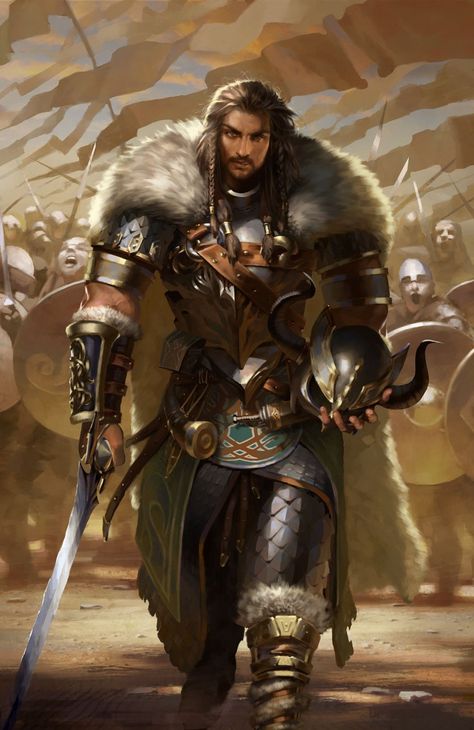 Art Viking, Viking Character, Concept Inspiration, Heroic Fantasy, Dungeons And Dragons Characters, Fantasy Male, Fantasy Armor, Fantasy Warrior, Naha