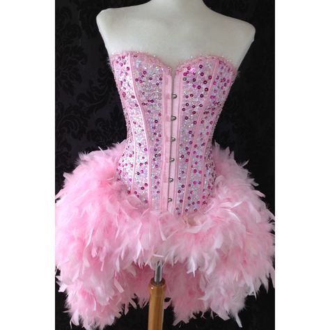 Halloween Costumes Pink, Pink Burlesque, Burlesque Halloween Costumes, Burlesque Halloween, Feather Costume, Burlesque Party, Burlesque Outfit, Sequin Costume, Circus Outfits