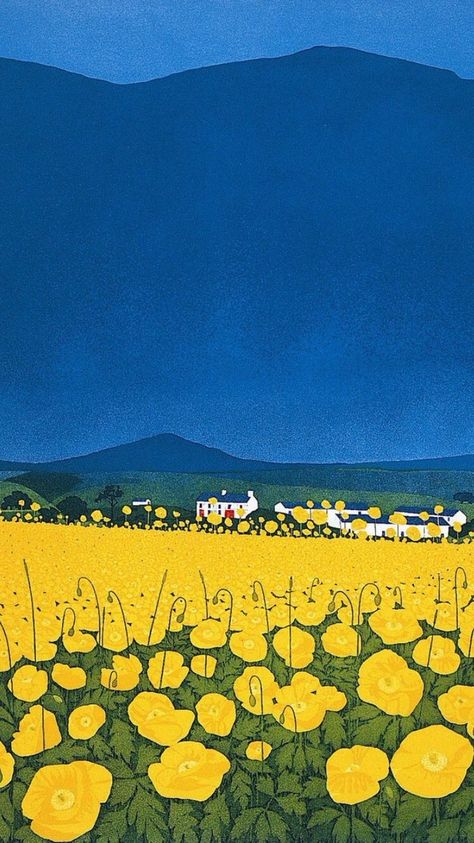 Phil Greenwood, Red Doors, Art Concepts, Art Paint, Landscape Art, Graphic Illustration, Painting & Drawing, Art Wallpaper, Art Inspo