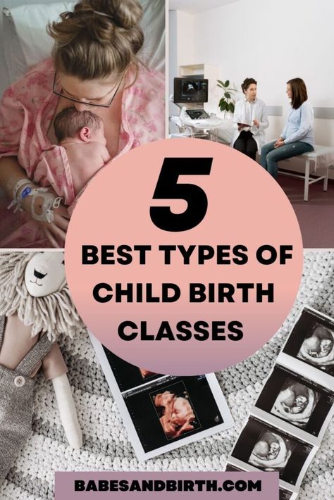 The 5 Types of Childbirth Classes You Should Know About - Babes and Birth Lamaze Breathing, Birth Classes, Pain Management Techniques, Lamaze Classes, Unmedicated Birth, Alexander Technique, Birthing Classes, Values Education, Hospital Birth