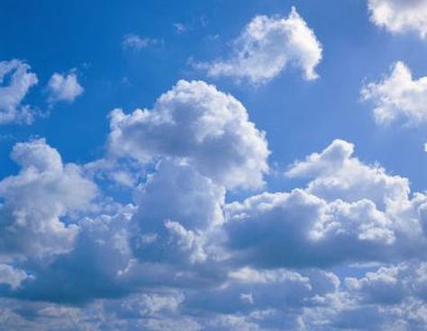 Blue Sky Wallpaper, Arte Do Kawaii, Blue Sky Clouds, Everything Is Blue, Blue Aesthetic Pastel, Fluffy Clouds, Sky Pictures, Sky Photos, Cloud Painting