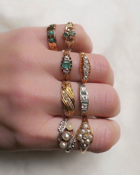 Antique style rings