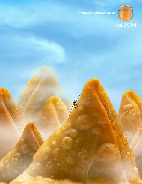 Milton tiffin advertising campaign on Behance Food Campaigns Advertising, Creative Campaign Ads, Food Creative Ads Ad Campaigns, Ads Creative Advertising Ideas Ad Design, Food Campaign Ideas, Advertising Ideas Creative Ad Campaigns, Food Ads Creative Advertising Ideas, Snacks Advertising, Creative Food Advertising