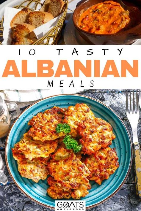 Enjoy our recommendations on 10 Albanian meals you must-try! From freshly caught shrimp, to some of the most beloved dishes like Tavë Kosi, Perime Në Scarë, Speca me Glizë, and more. This list of traditional Albanian food will leave you hungry for more. | #AlbanianFood #Albania #Food Albanian Food Recipes Dishes, Albania Food Albanian Recipes, Albanian Culture Food, Albanian Recipes Dinners, Albanian Food Recipes, Albanian Dishes, Albania Food, Albanian Cuisine, Oregano Recipes