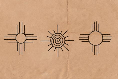 54 Native American Symbols With Deep, Poetic Meanings | Thought Catalog Native American Tattoo Symbols, Cherokee Indian Tattoos, Cherokee Symbols, Tattoo Circle, Tattoo Sonne, Native Symbols, Indian Symbols, Native American Tattoo, American Indian Tattoos