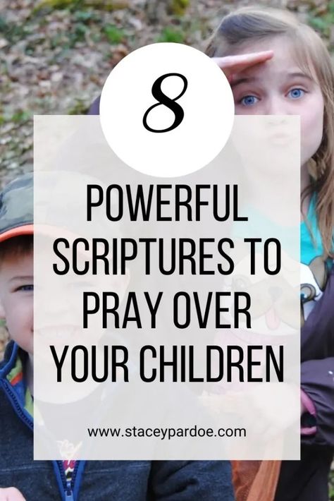 Scripture For Kids, Prayers For Moms, Scripture To Pray, Pray Over Your Children, Children Prayers, Scriptures To Pray, Growing In Faith, Powerful Scriptures, Prayers For Children