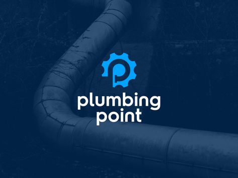 Plumbing Point by Asif Iqbal on Dribbble Plumbing Logo, Logo And Branding, Submersible Pump, Creative Professional, Plumbing, Global Community, Logo Design, Branding, ? Logo