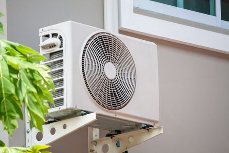 Air Conditioner Service, Air Conditioner Compressor, Air Conditioner Repair, Window Air Conditioner, Ac Units, Walls Room, Autocad, Premium Photo, Room Interior