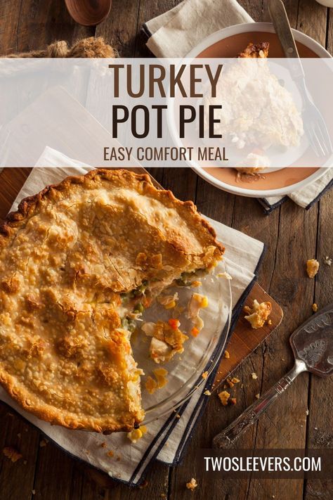 If you're craving a hearty, comforting meal that's perfect for family dinners or using up holiday leftovers, this Turkey Pot Pie is the answer. With a buttery, flaky pastry crust and a rich, creamy filling packed with tender turkey and vegetables, it's a classic dish that never goes out of style. Turkey Pot Pie Recipe, Sweet Dinner Rolls, Holiday Leftovers, Turkey Pot, Pot Pie Recipe, Turkey Pot Pie, Holiday Turkey, Leftover Turkey Recipes, Easy Turkey