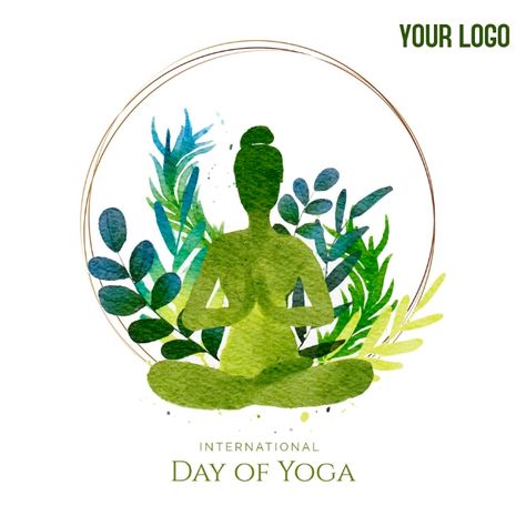 Pranayama Meditation, Yoga Art Painting, Yoga Background, Happy Yoga Day, International Day Of Yoga, Yoga Kunst, Yoga Drawing, Happy International Yoga Day, Cardio Yoga