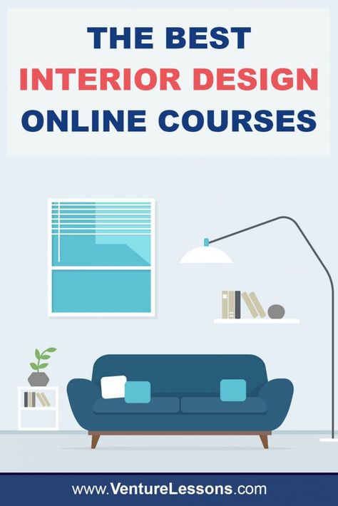 Become an interior design expert with the best courses for future interior designers. Free Interior Design Course, Interior Design Course, Interior Design Classes Online, Web Designing Course, Software For Interior Design, Interior Design Certification, How To Get Udemy Courses For Free, Learn Interior Design, Interior Design Courses Online