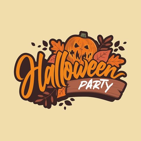 Halloween Logo Design, Halloween Typography Design, Fall Graphic Design, Spongebob Halloween, Restaurant Graphics, Halloween Lettering, Halloween Template, Fonts For Logos, N Logo Design