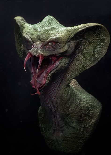 ArtStation - Snake Design, kevin demuynck Snake Monster, Snake Costume, Alien Artwork, Alien Character, Snake Art, Alien Concept, Alien Concept Art, Monster Concept Art, Alien Creatures