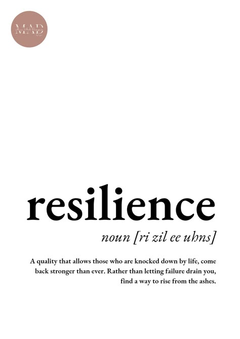 Slideshow Inspiration, Resilience Definition, Nye 2025, Vintage Minimalism, Wall Art Paint, Definition Quotes, Definition Poster, Unique Words Definitions, Minimalism Art